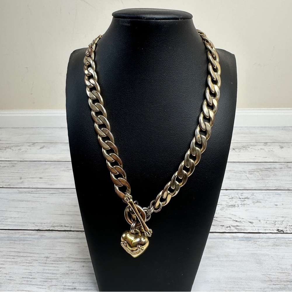 Chunky gold choker necklace | Juicy Couture